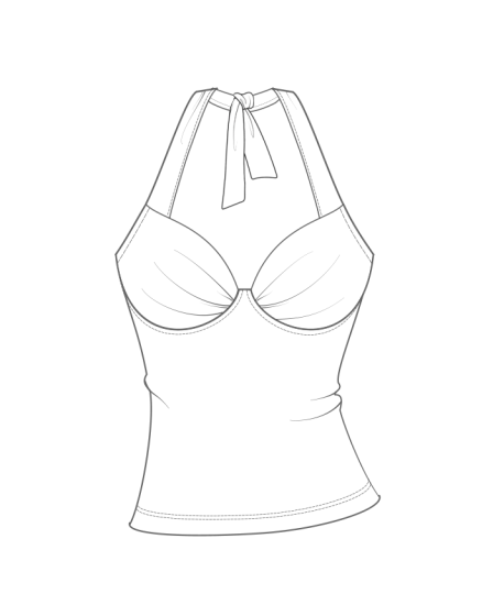 Custom Underwire Tankini | Anna