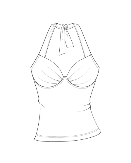 Custom Underwire Tankini | Anna